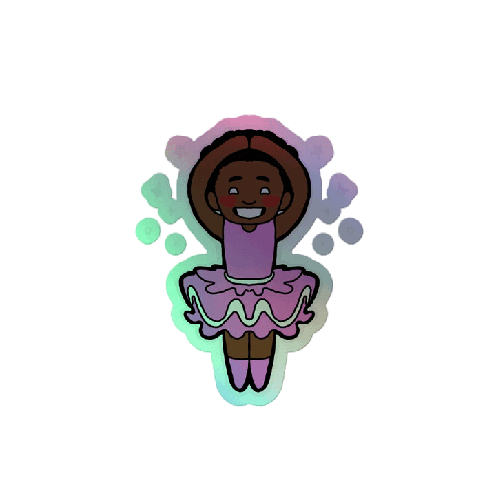 Dancing EbenAP Holographic Sticker product image (2)