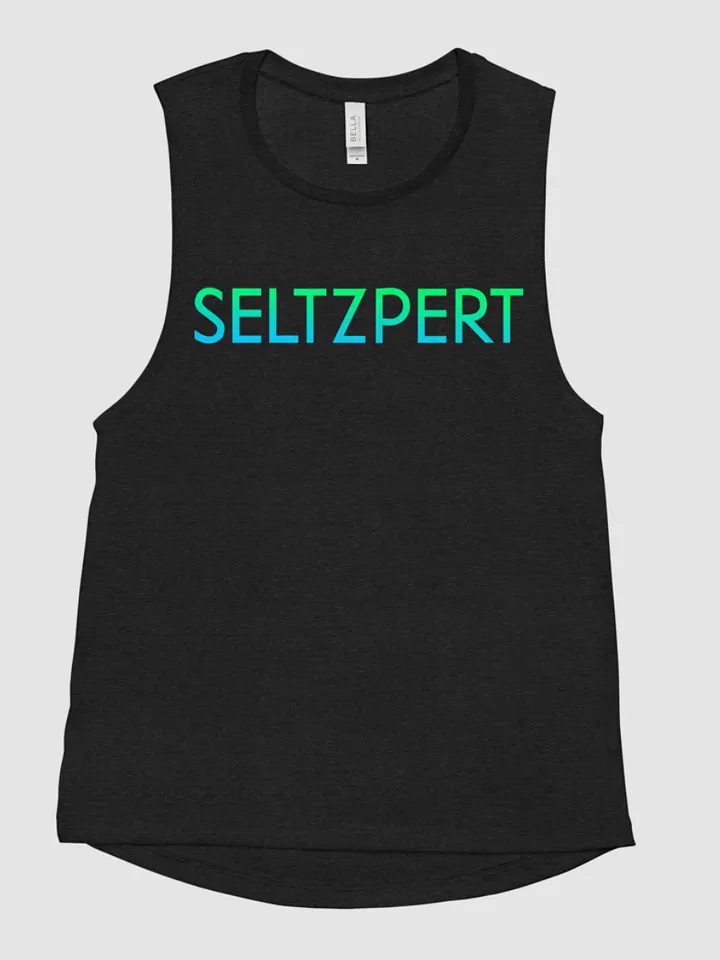Seltzpert Women's Flowy Tank Top | Blue Lagoon product image (1)