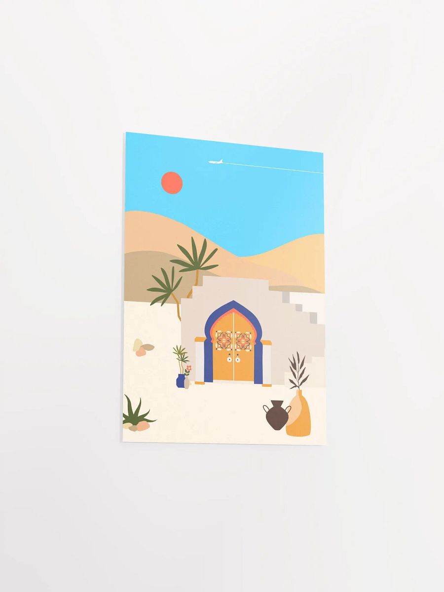 Boho, Boho decor: Egypt, Morocco, Tunisia — boho travel poster product image (8)