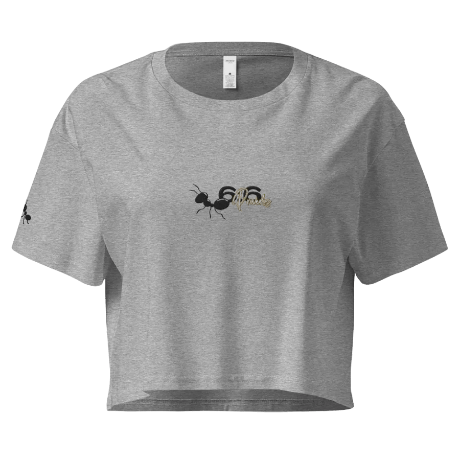 Ants Proverbs Crop Shirt product image (3)
