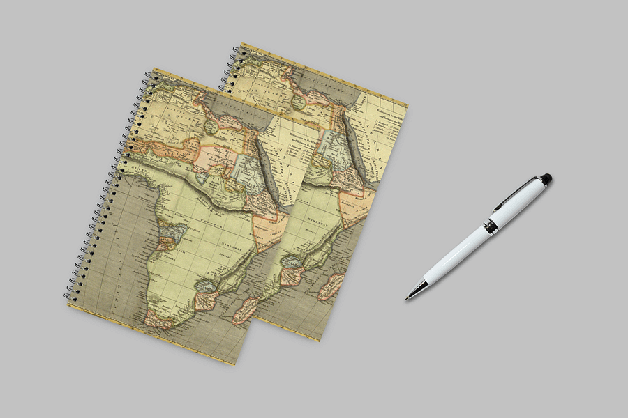 World Traveler Notebook Cover: South Atlantic Ocean product image (4)