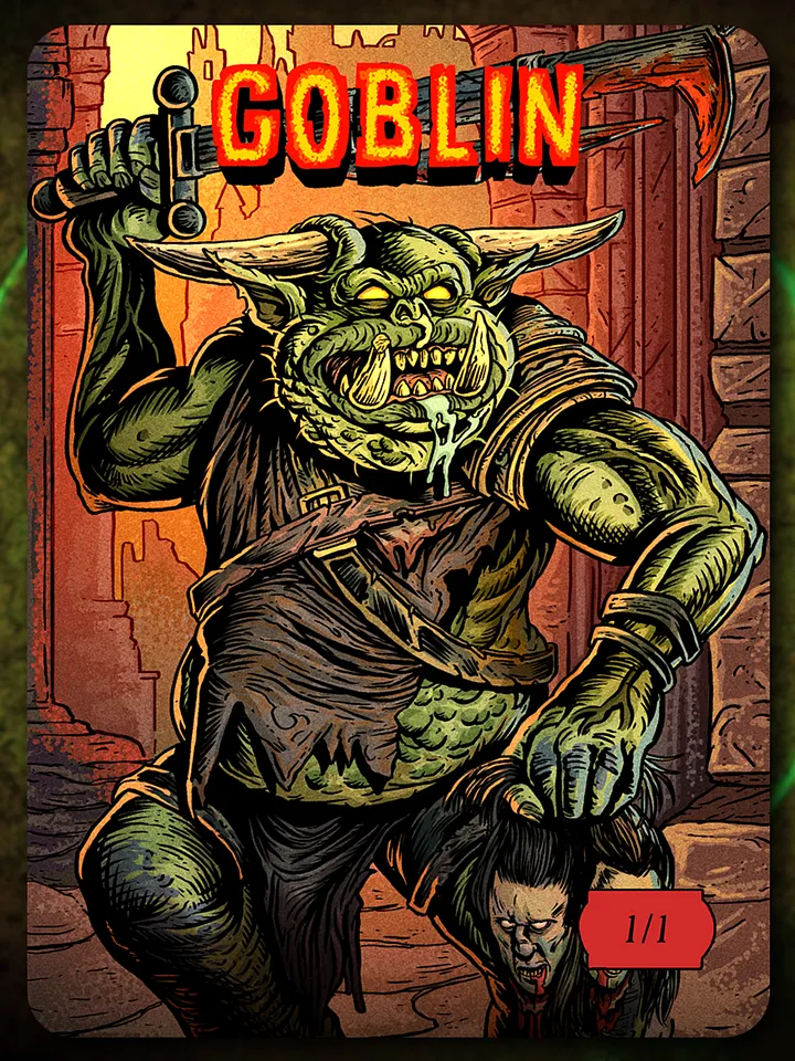 Goblin 1/1 Full Art Token product image (1)