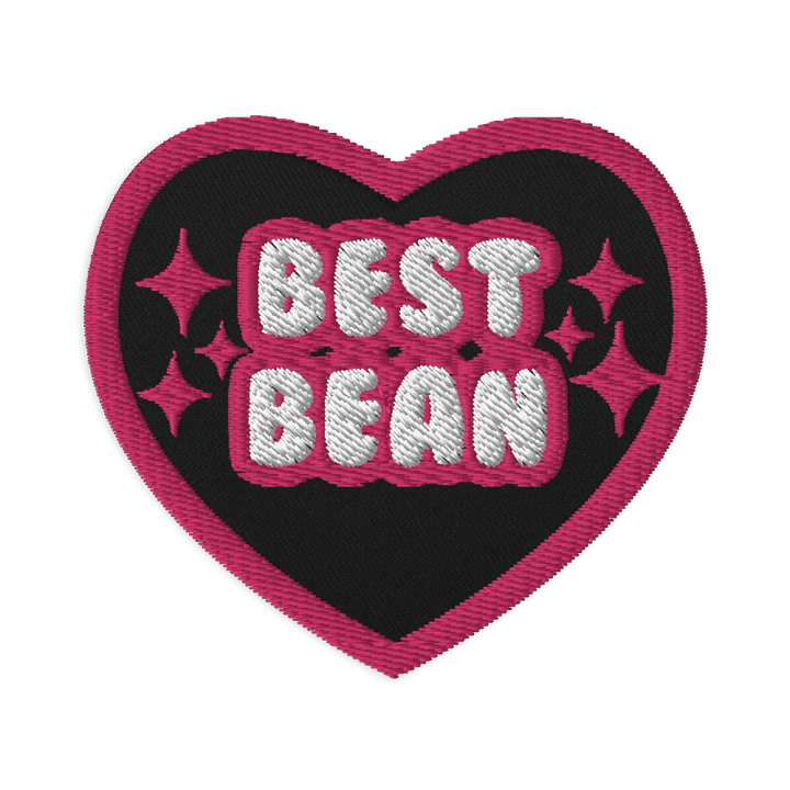 Best Bean Embroidered patch product image (1)