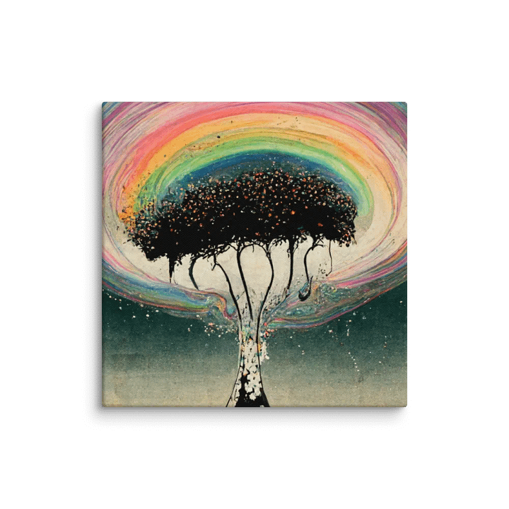 Rainbow Tree Canvas Art product image (7)