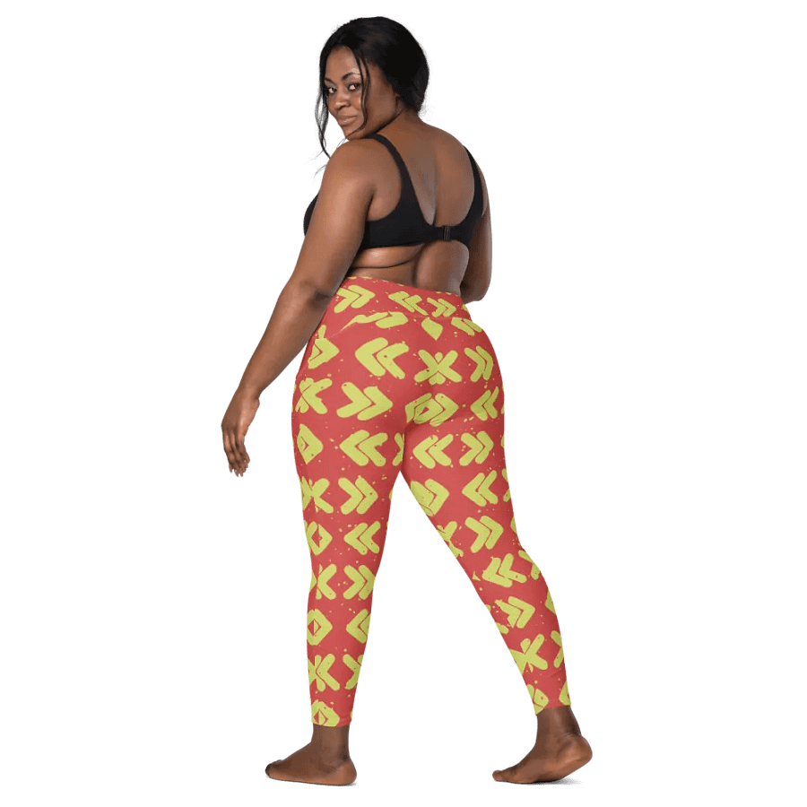 Leggings with Pockets – Seamless Geometric Pattern for Stylish Functionality product image (9)