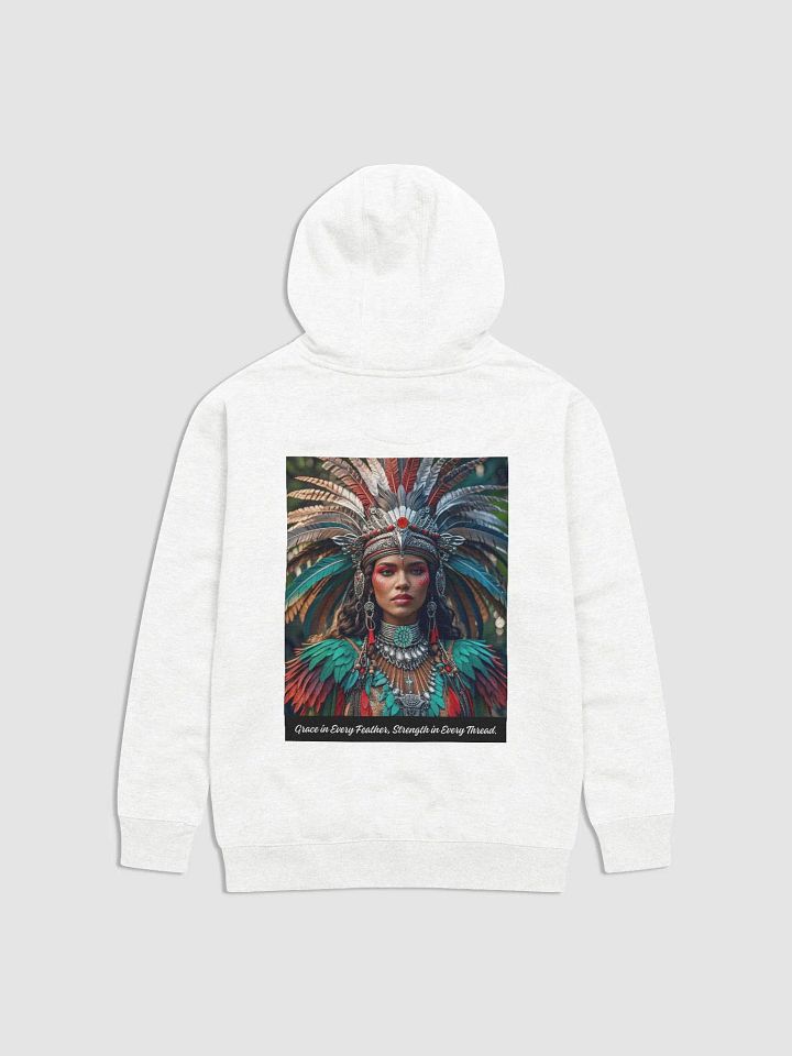 Grace in Every Feather Indian Princess Back Graphic - Hoodie product image (1)