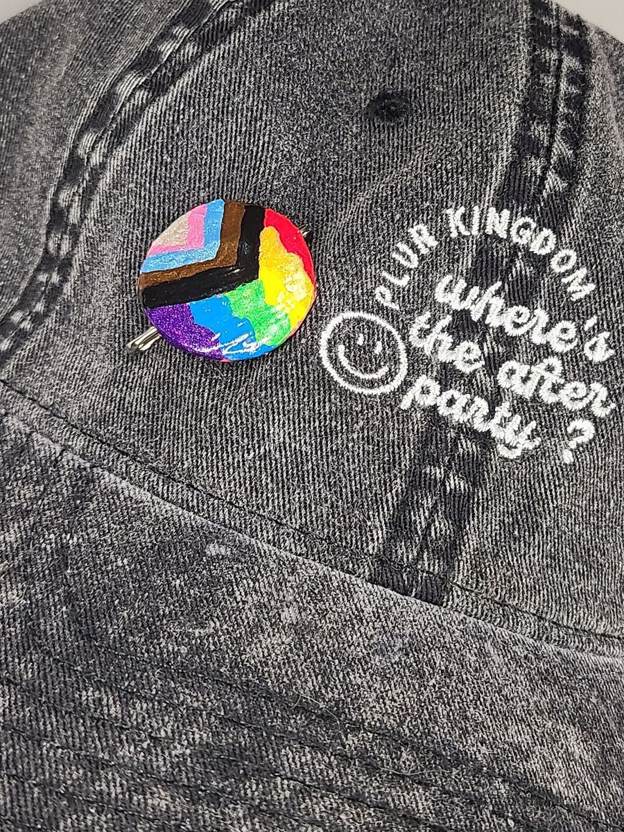 pansexual pride heart bottle cap pin product image (4)