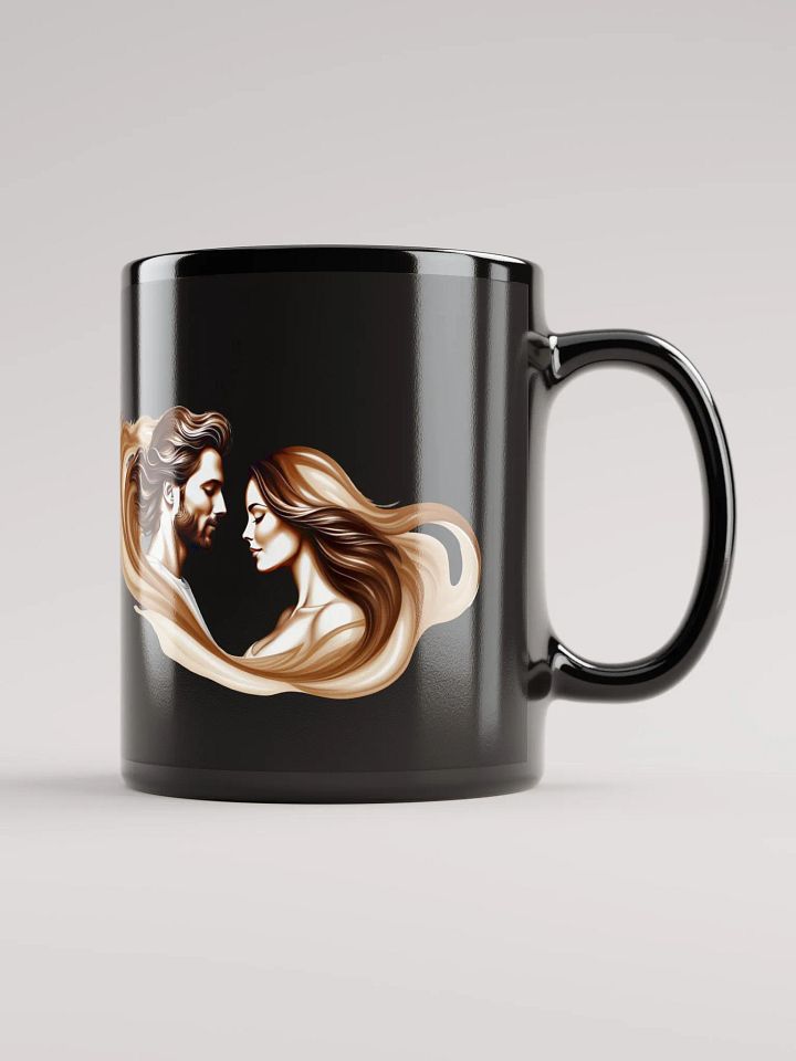 Intertwined Souls Black Glossy Mug product image (1)
