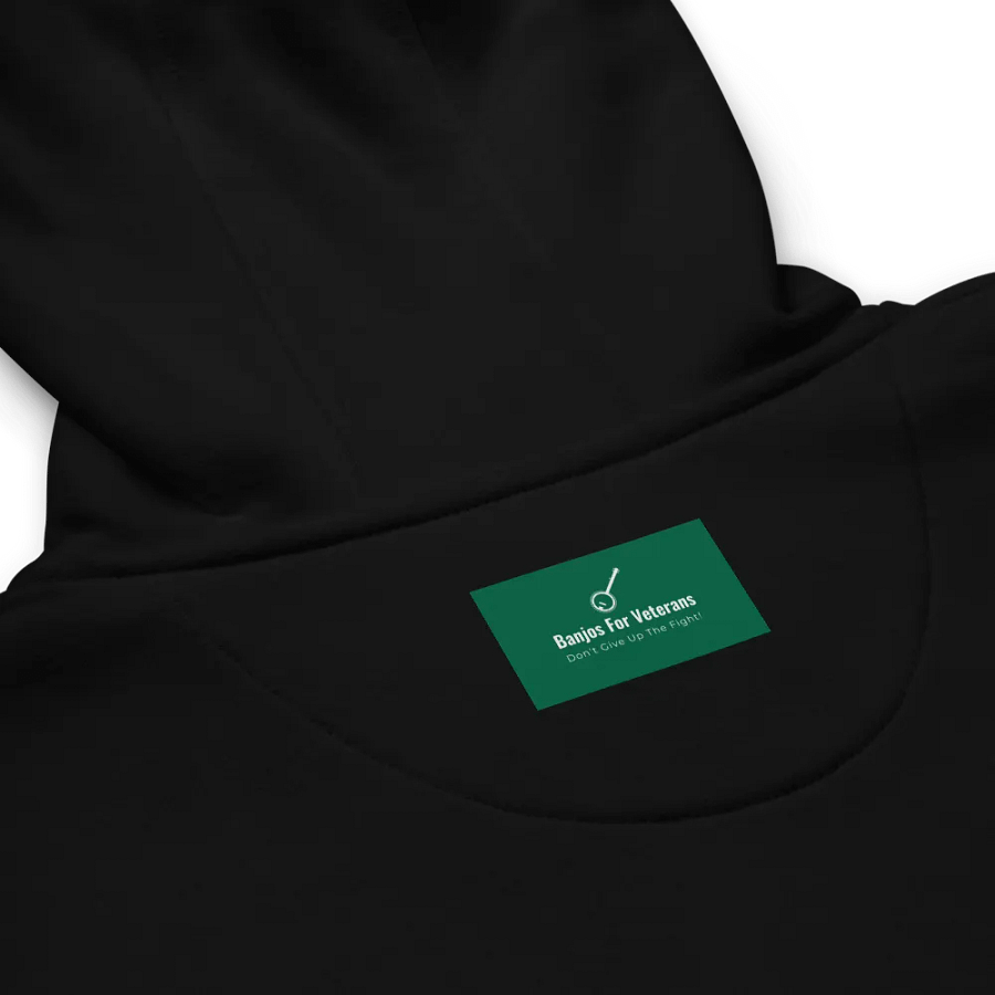 Banjos For Veterans (B4V) Official Logo & Artwork Premium Eco Hoodie product image (11)