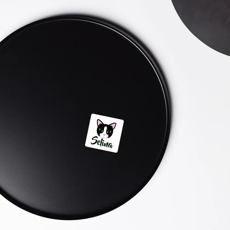 Selina the Tuxedo Cat - Die-Cut Magnets product image (4)