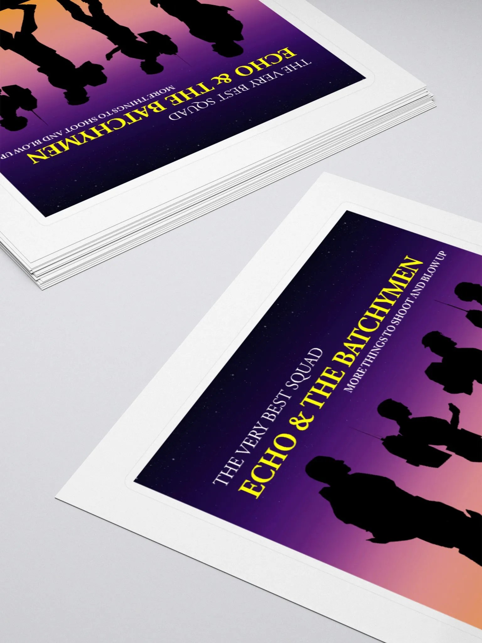 Echo & the Batchymen Sticker product image (16)