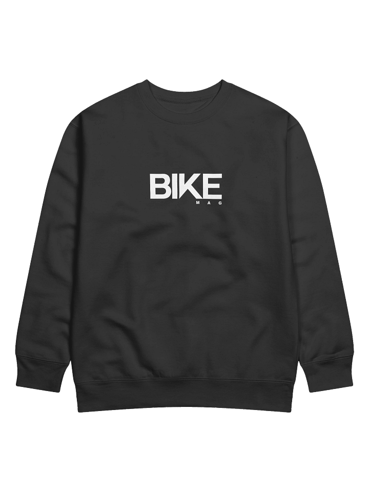 BIKE Mag Crew Sweatshirt #2 (White Logo) product image (1)