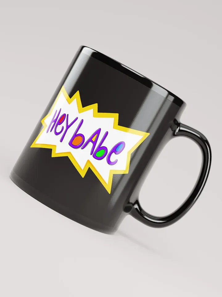 Hey Babe - Black Mug product image (2)