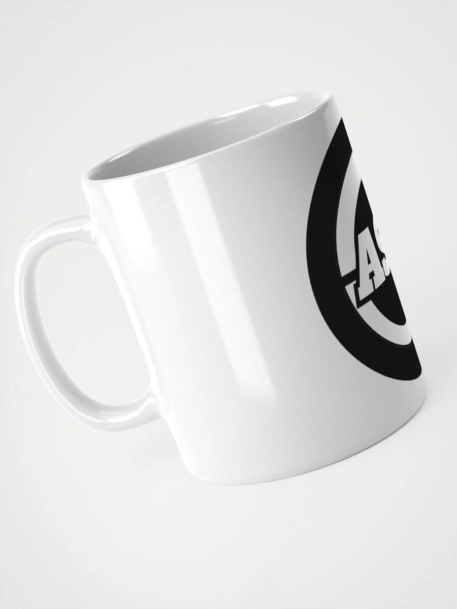 ASG Logo Circle White Glossy Mug product image (3)