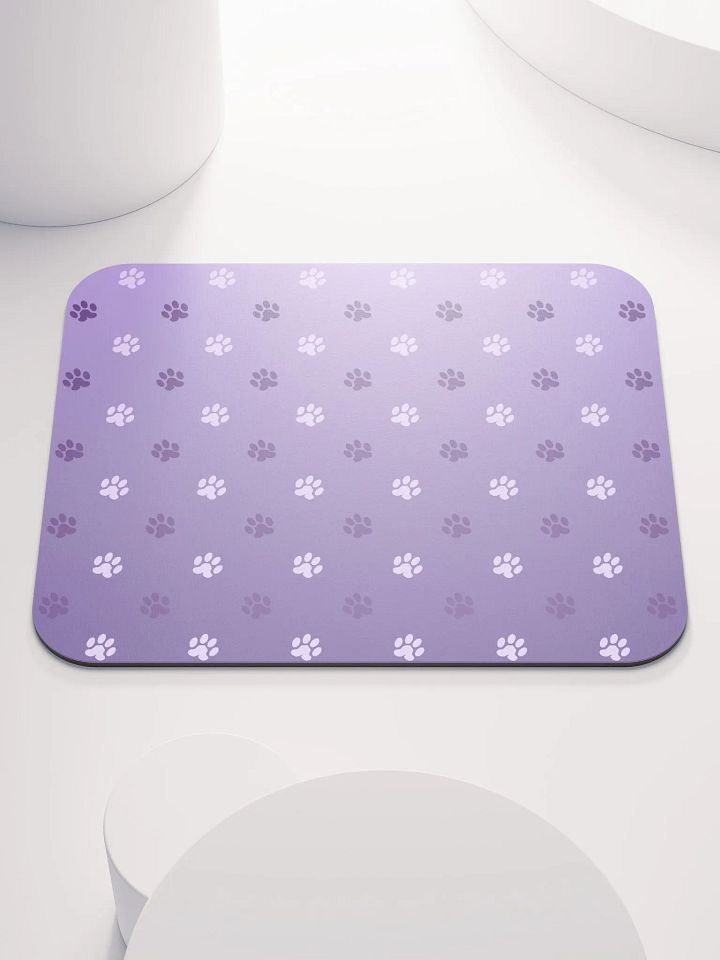 Paw Print Mouse Pad product image (1)