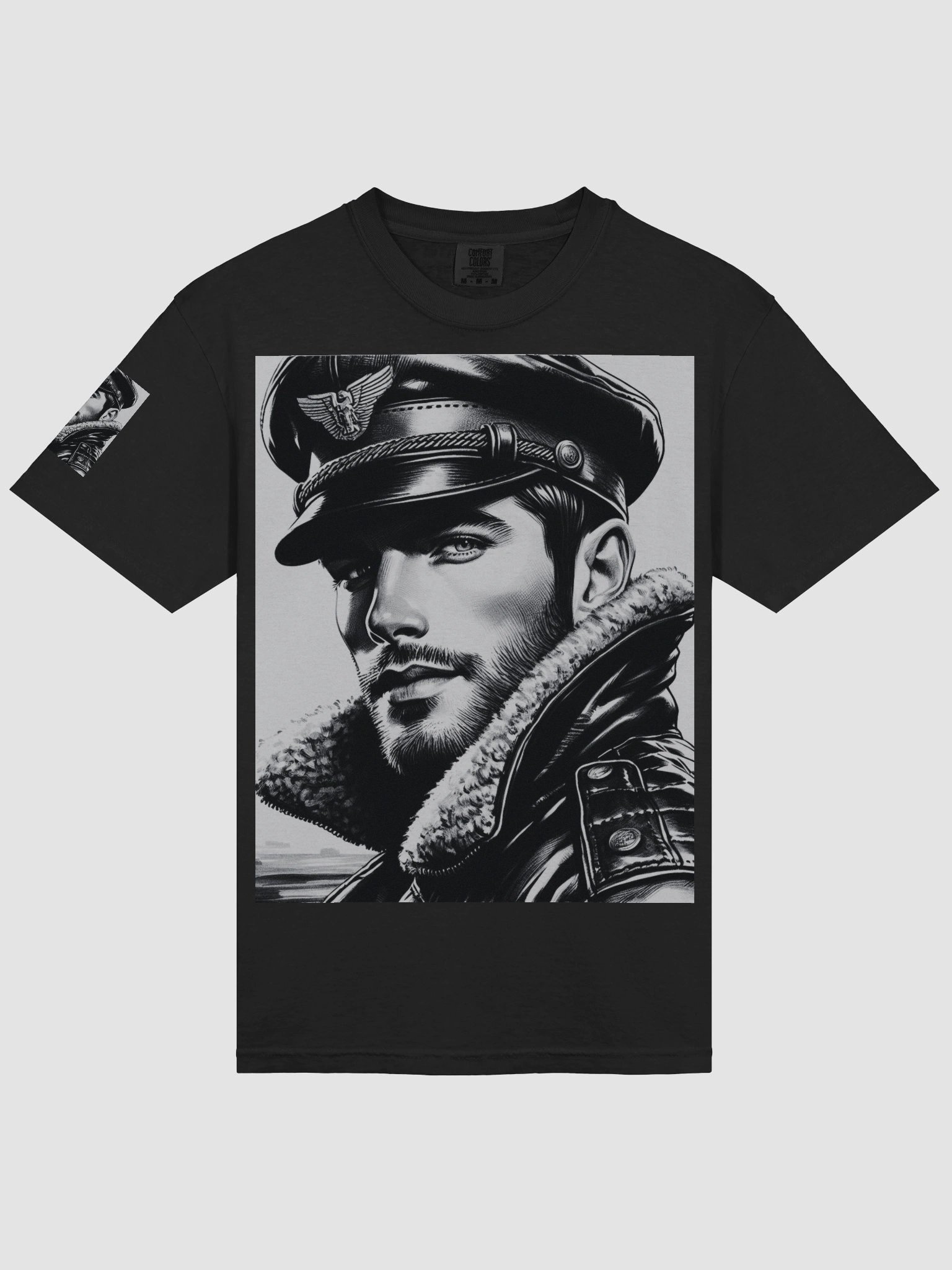 Limited Time Offer Lucky DIP bonus! Leather Daddy German Airman Pride Graphic Design T Shirt product image (3)