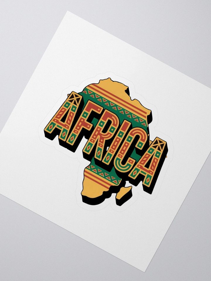 Africa Map of Africa Sticker product image (2)