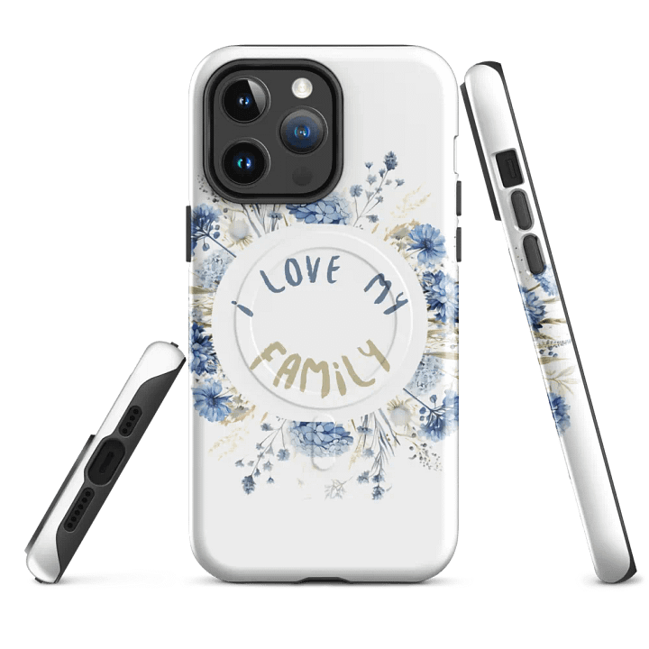 Floral Save the Date iPhone® Case product image (4)