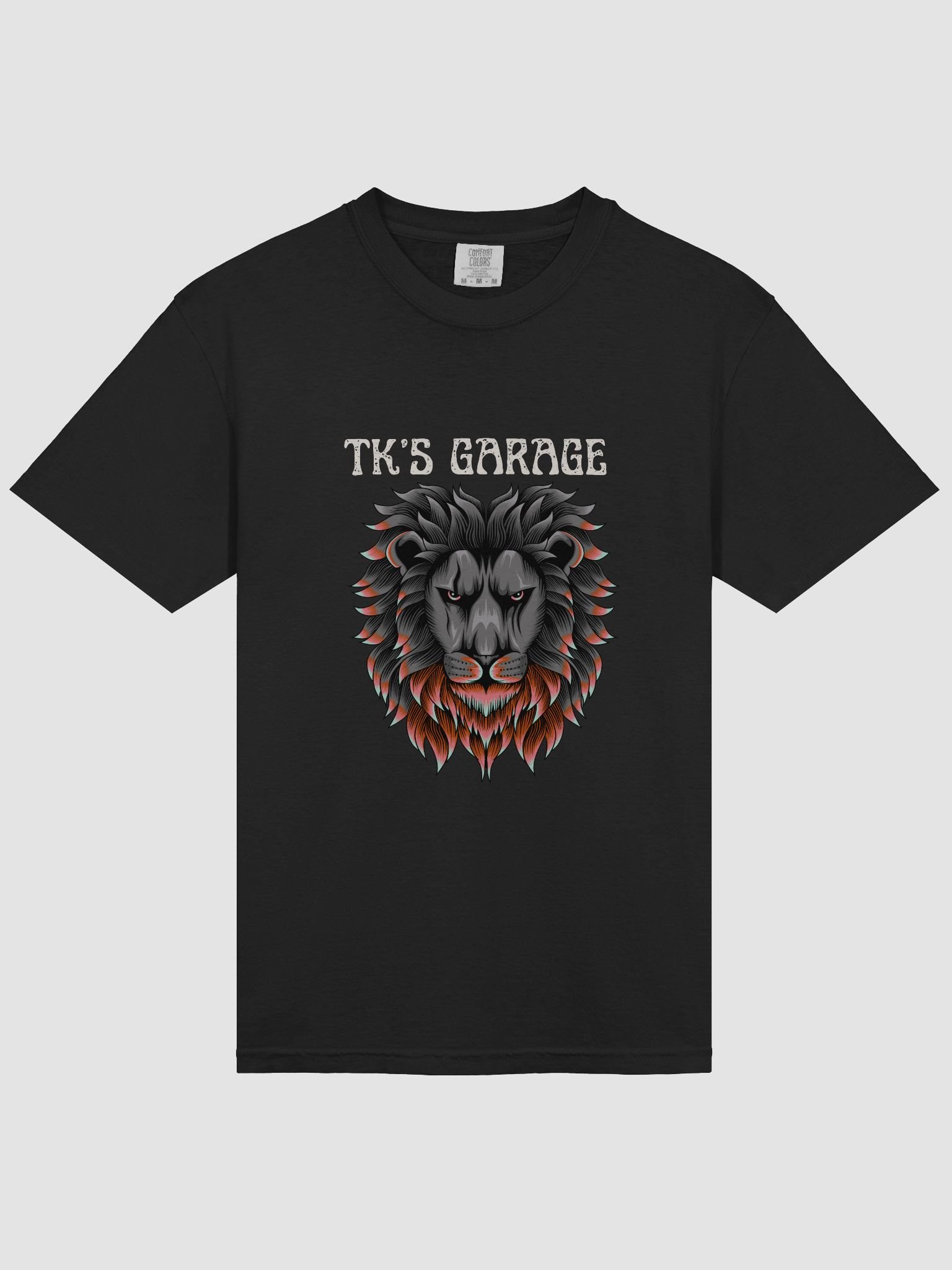 TKs Garage Lion Tee Shirt One sided product image (13)