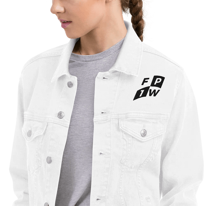 FP1 Logo Denim Jacket - White product image (1)