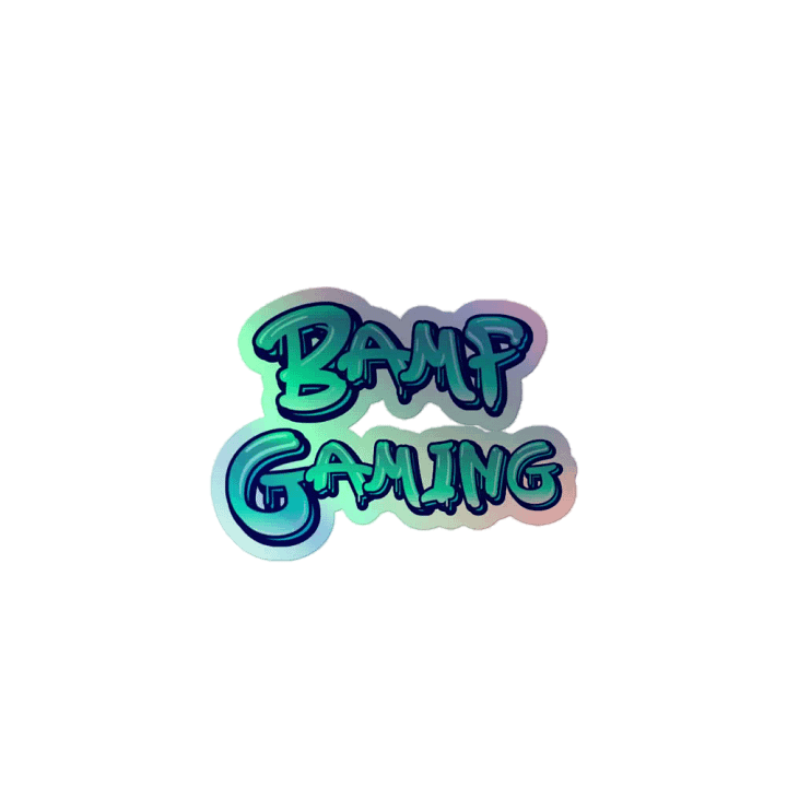 BAMF Gaming Holographic Sticker Set product image (1)