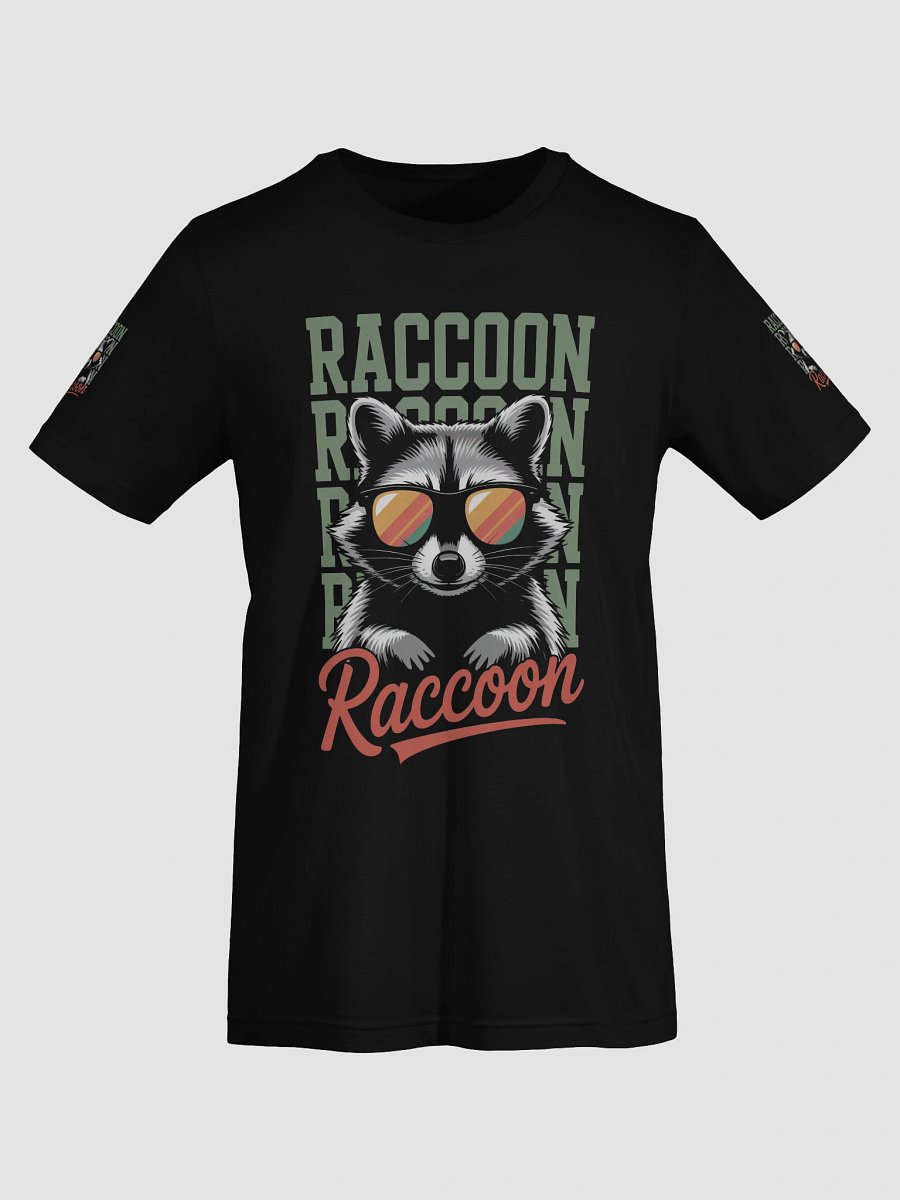 Cool Raccoon Shades T-Shirt product image (7)