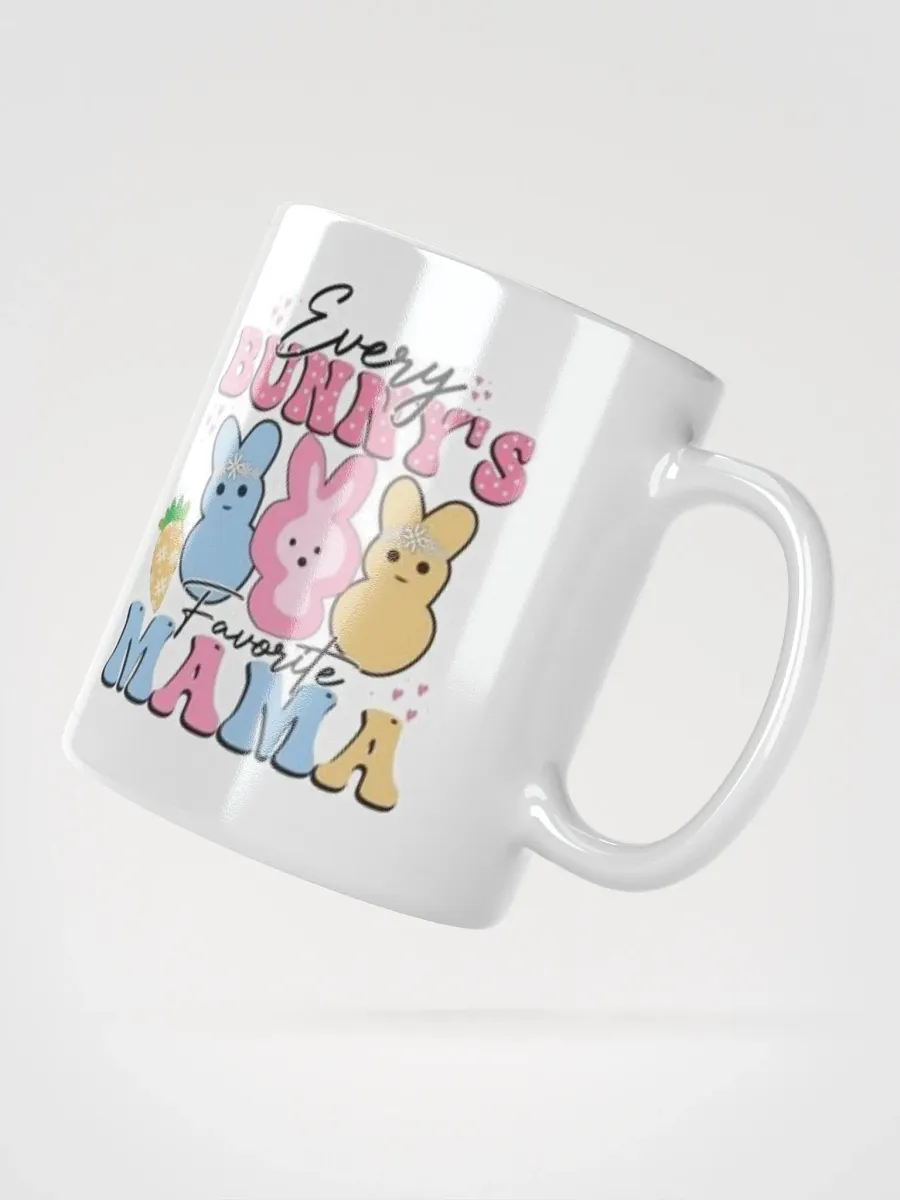 White Glossy Mug Bunny"s product image (2)