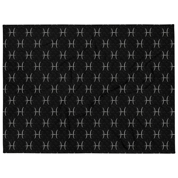 Pisces, Guided by the Stars Glyph Only, Blanket product image (1)