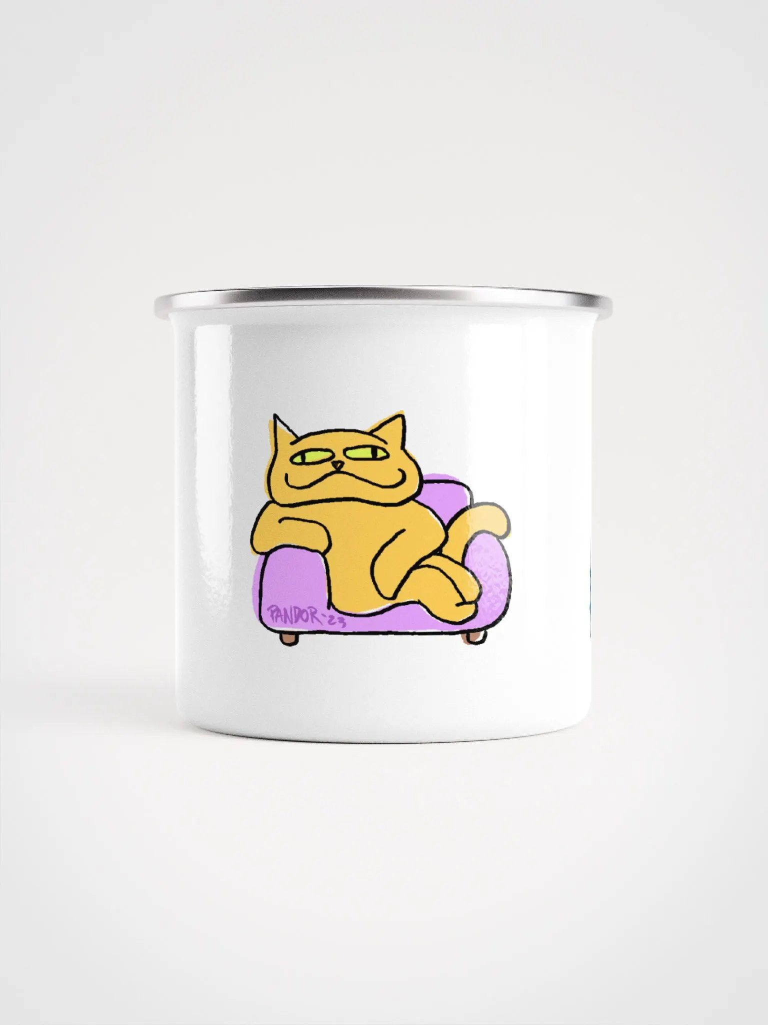 Enamel Cup of Skrunkly Scrungled Cats product image (5)