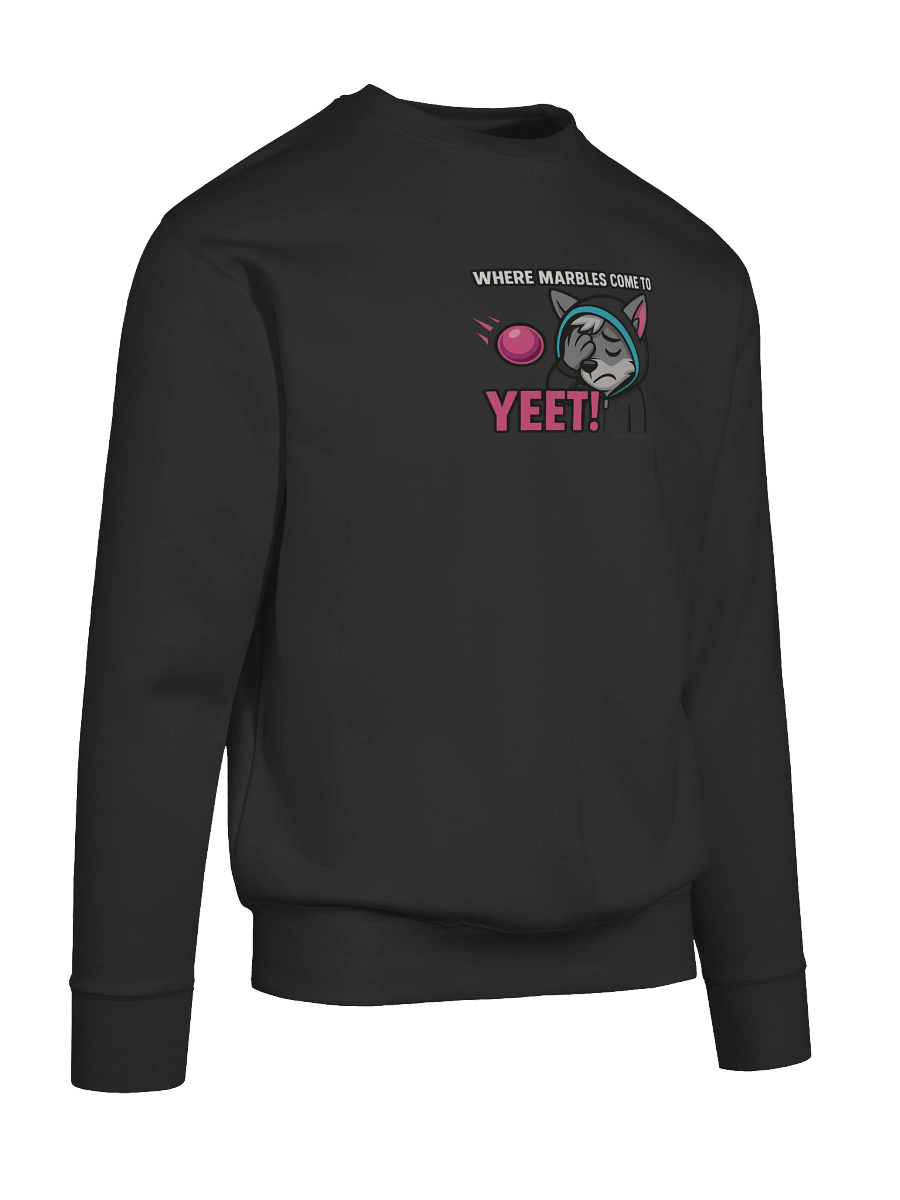 "WHERE MARBLES COME TO YEET!" SWEATSHIRT – Official Stream Mascot Edition product image (10)