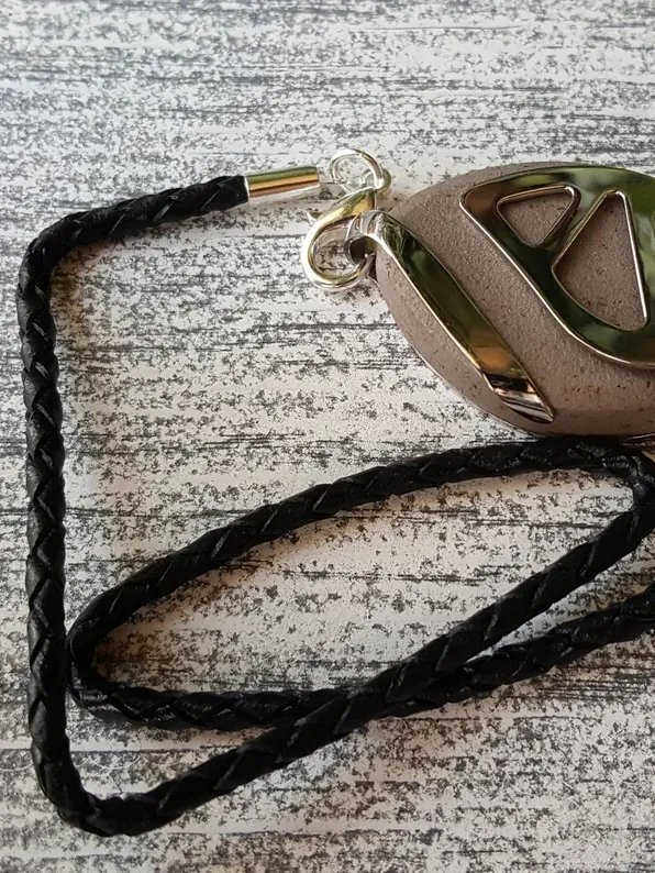 Black Leather Bolo Wrap Bracelet | Handmade Accessory for Bellabeat Leaf Urban & Ivy product image (1)