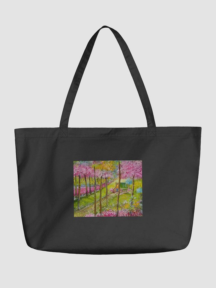 Blossom Retreat Organic Tote Bag product image (1)