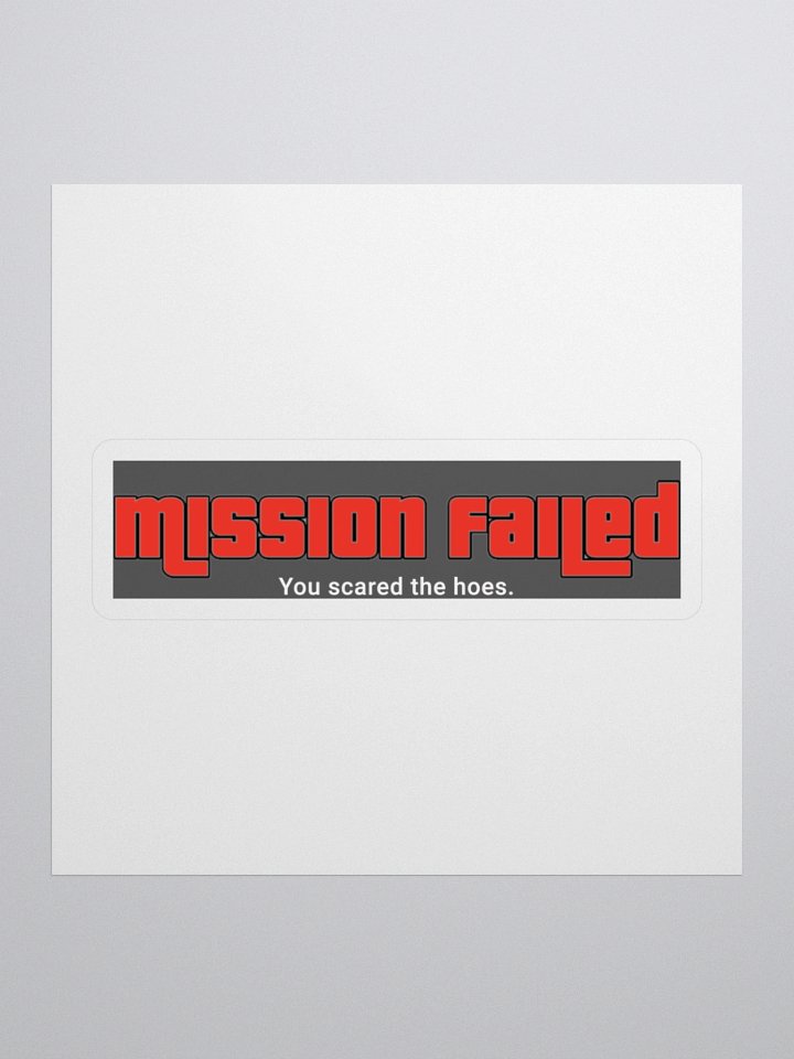 Mission Failed: You scared the h03s product image (1)