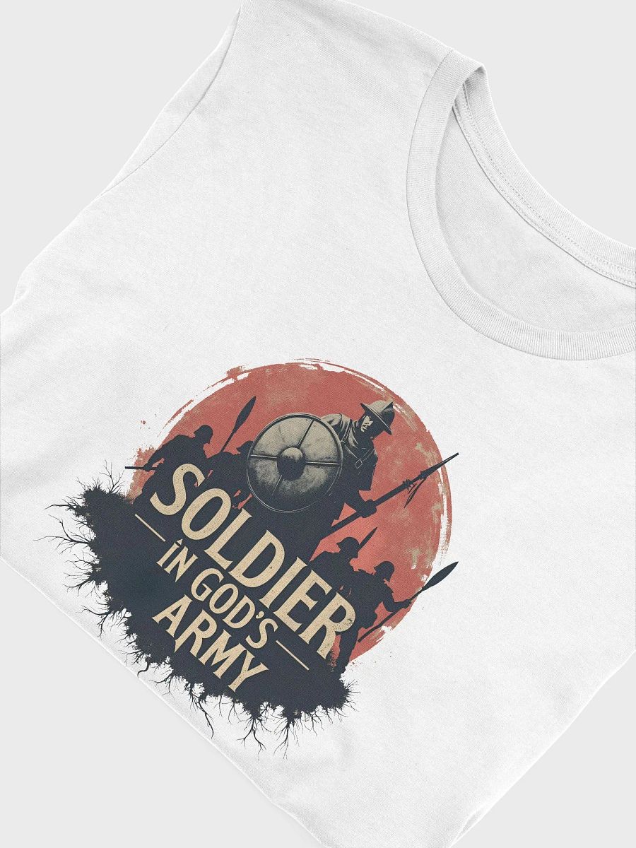 Soldier in God's Army: A Christian Warrior T-Shirt product image (23)