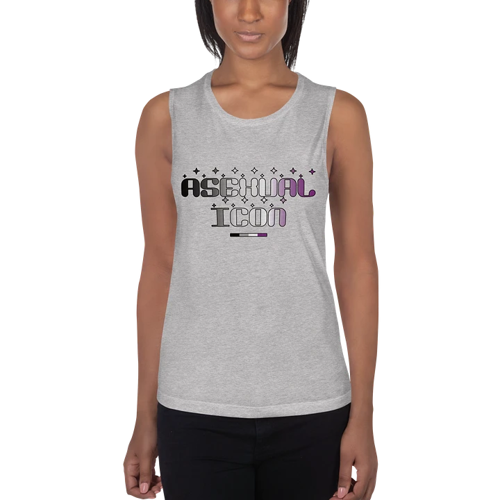 Asexual Icon Women's Flowy Muscle Tank product image (4)
