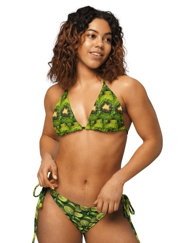 🥑🍋Custurd Apple & Lemon Flavored Bikini – Fresh, Fun & Eco-Friendly! product image (4)