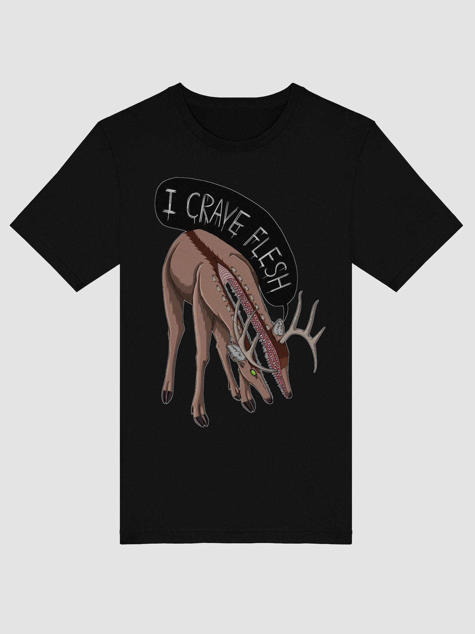 Demon Deer Bella+Canvas Unisex Shirt product image (5)