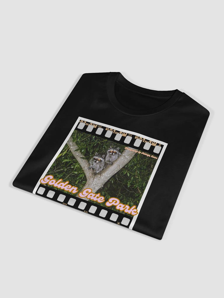 Golden Gate Park Raccoons T-Shirt Black product image (4)