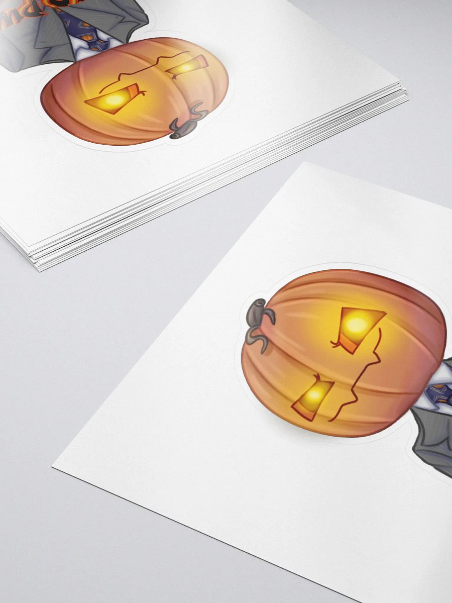 Gerald pumpkin King Sticker product image (5)