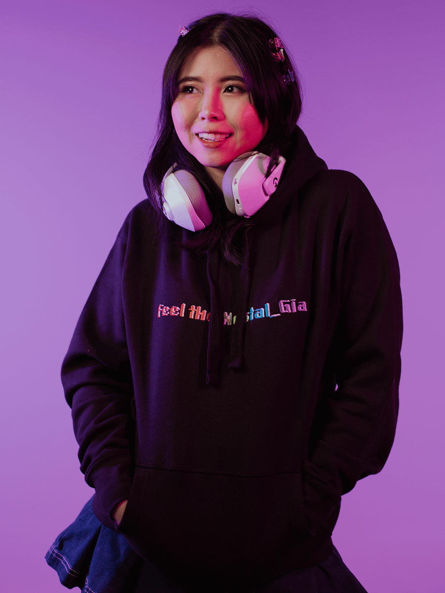 Feel The Nostal_Gia Hoodie [Embroided/Rainbow] product image (3)