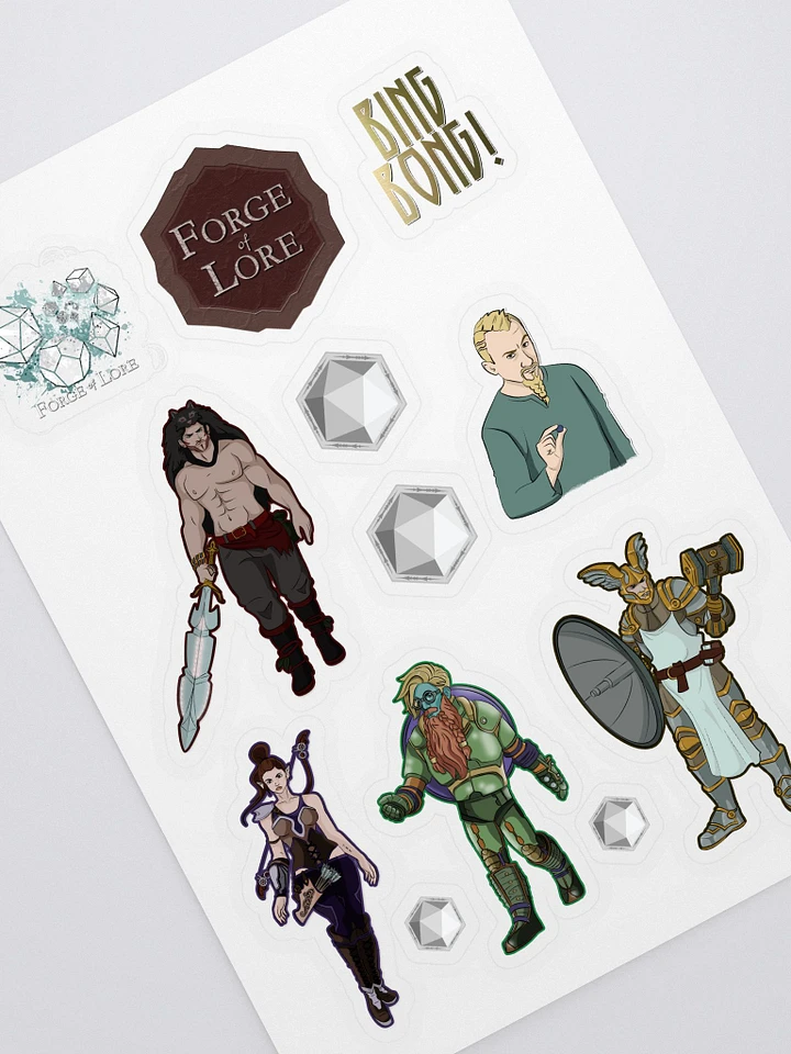 Forge of Lore || STICKERS product image (1)