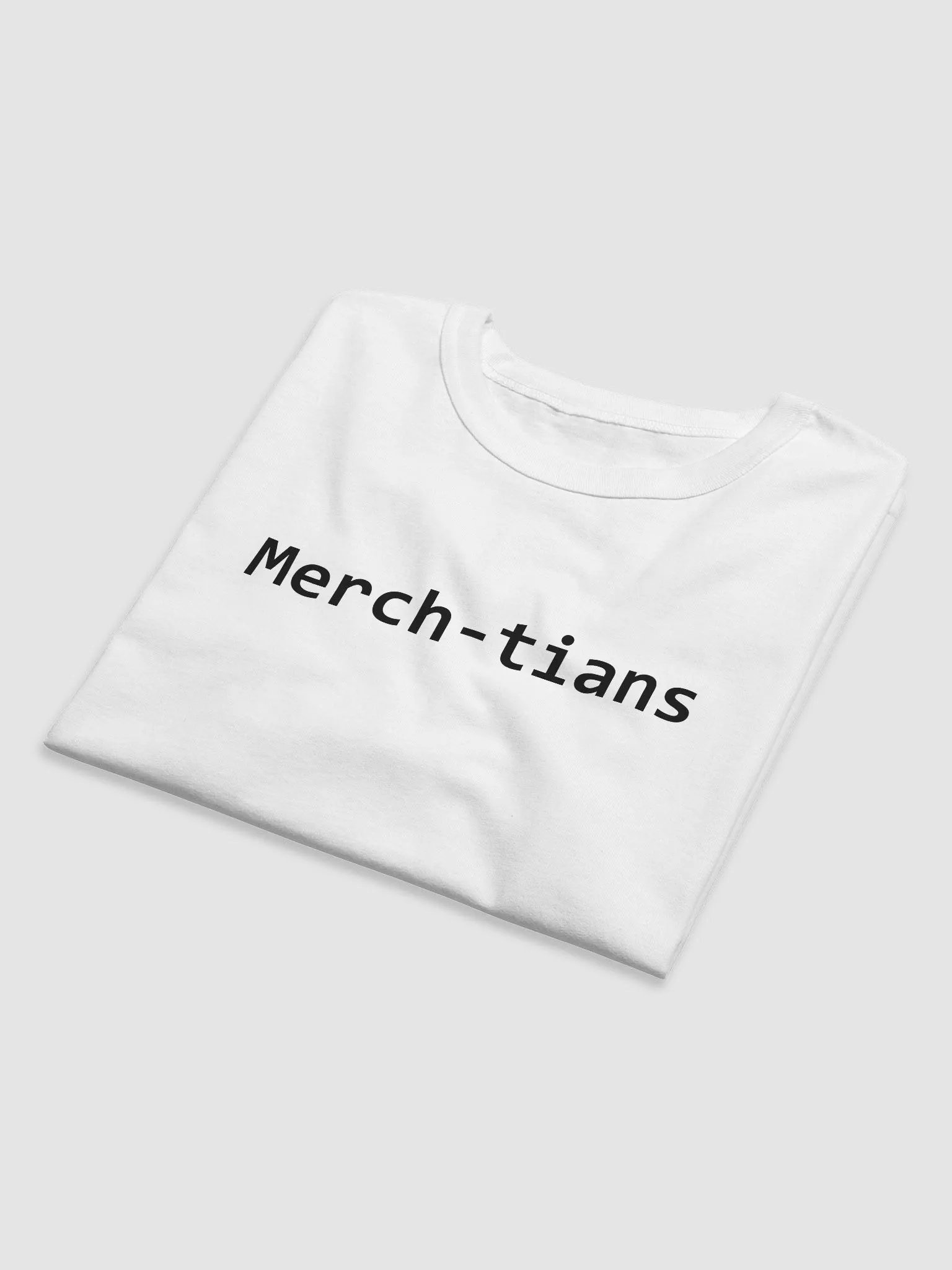 Merch-tians: Space Gear Tshirt (White) product image (5)