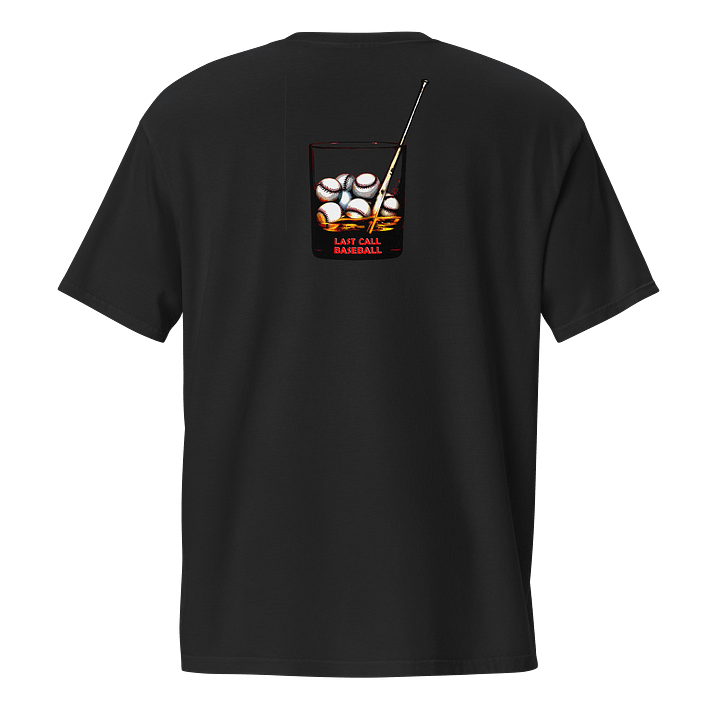 Last Call Baseball Women's Garment-Dyed Pocket T-Shirt product image (1)