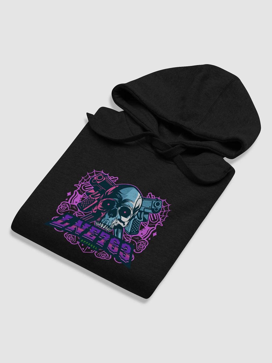 Rebel Skull Crossed Guns Hoodie product image (36)
