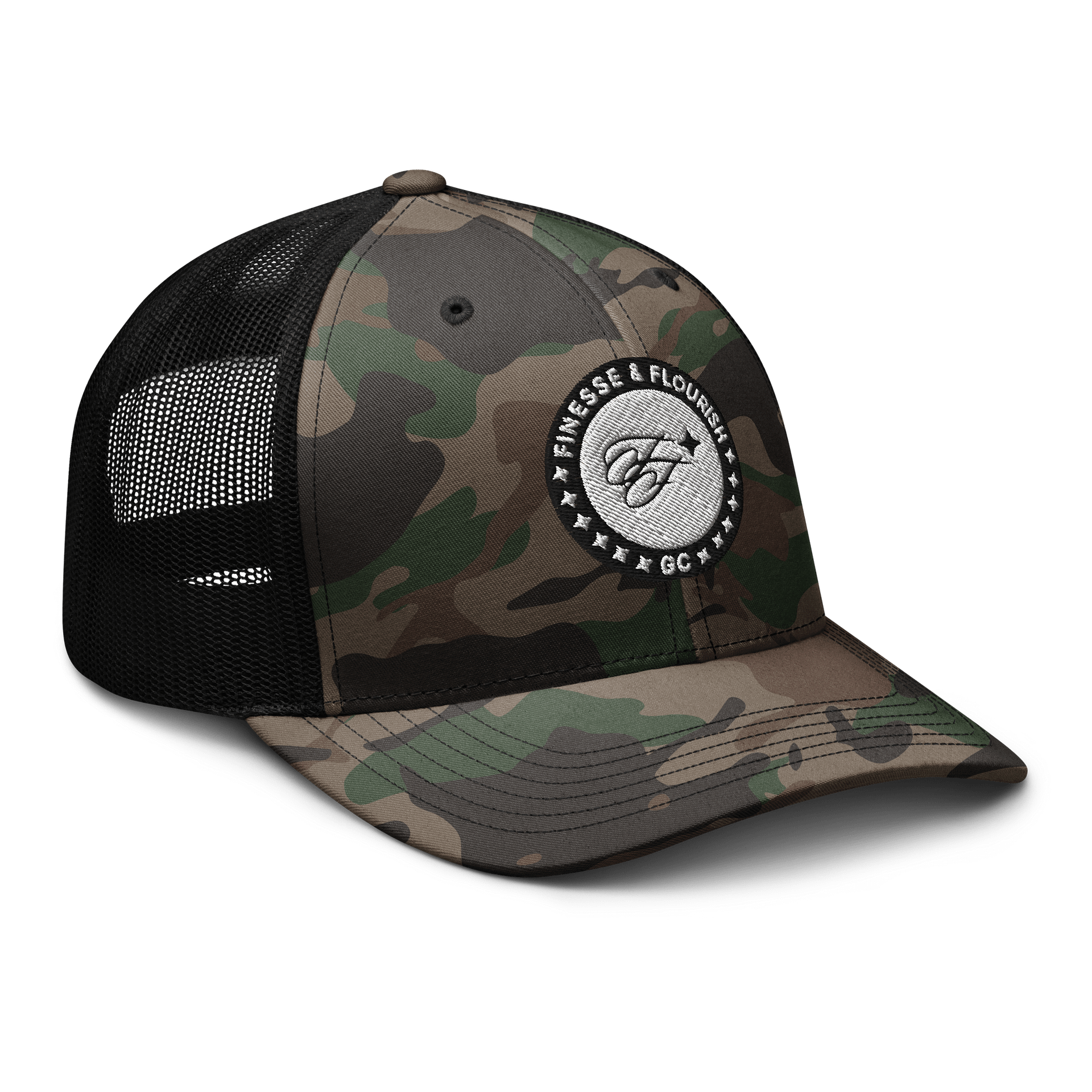 F&F GC Camouflage Trucker Hat product image (6)