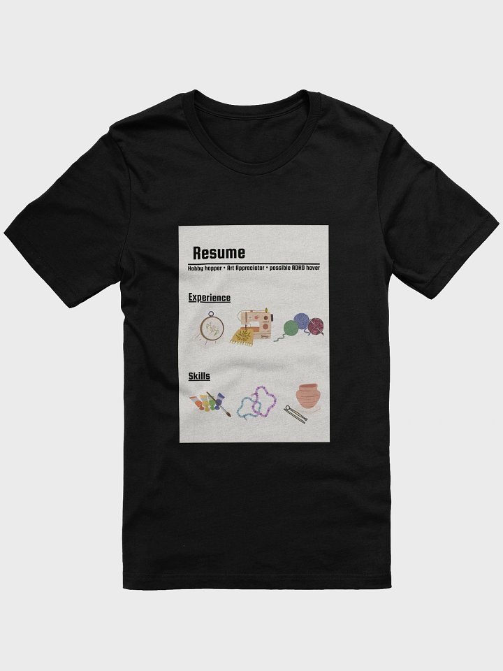 Resume of a Crafter T-Shirt product image (1)