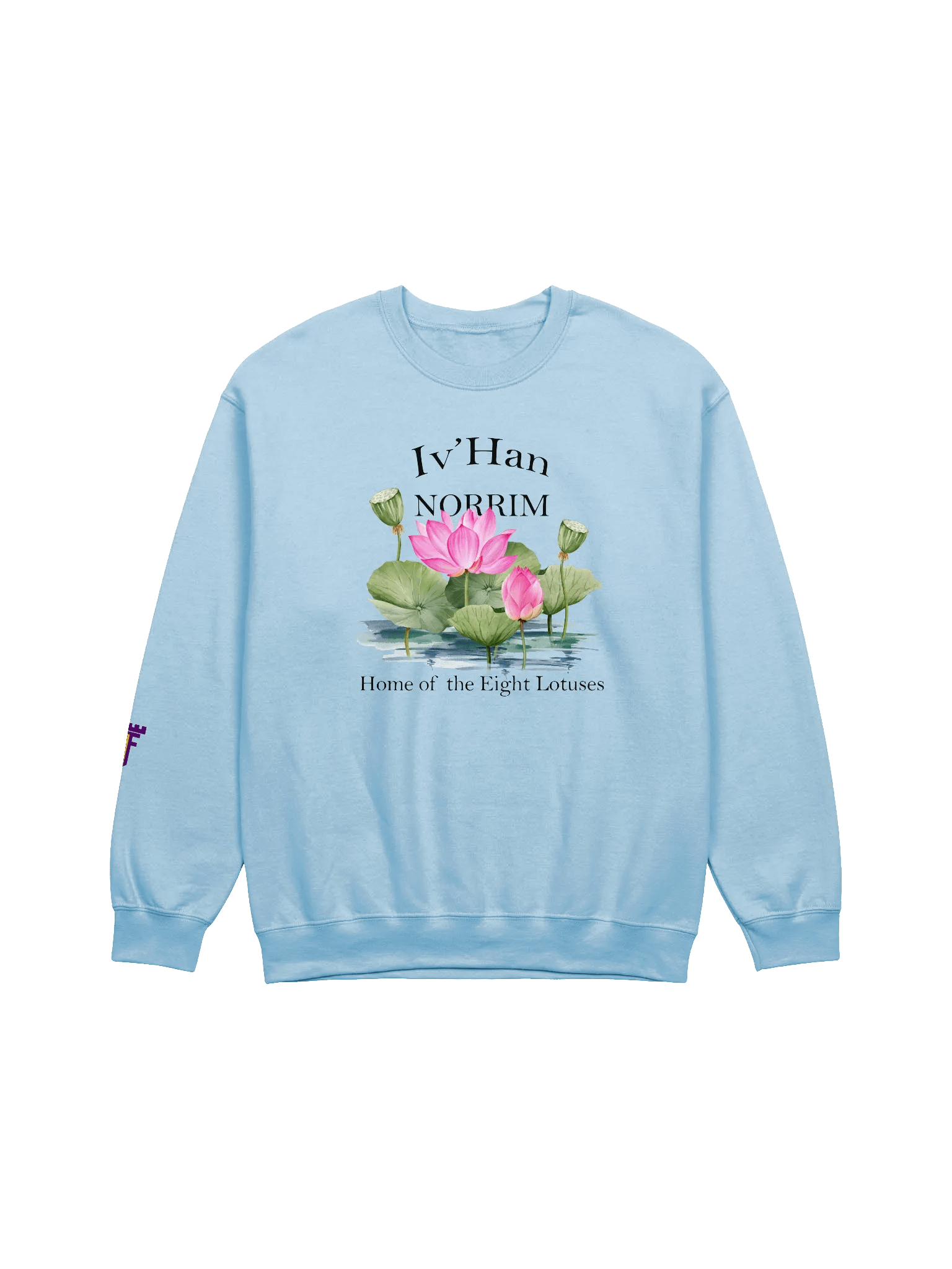 Lotus Bloom Crewneck Sweatshirt product image (1)