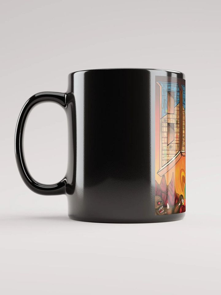 "Doomed" BMD Logo - Black Glossy Mug product image (1)
