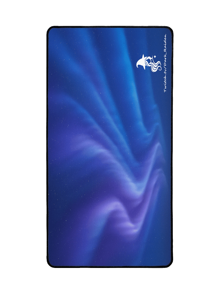 Logo, Aurora Borealis Mouse Mat - Blue & Purple product image (2)