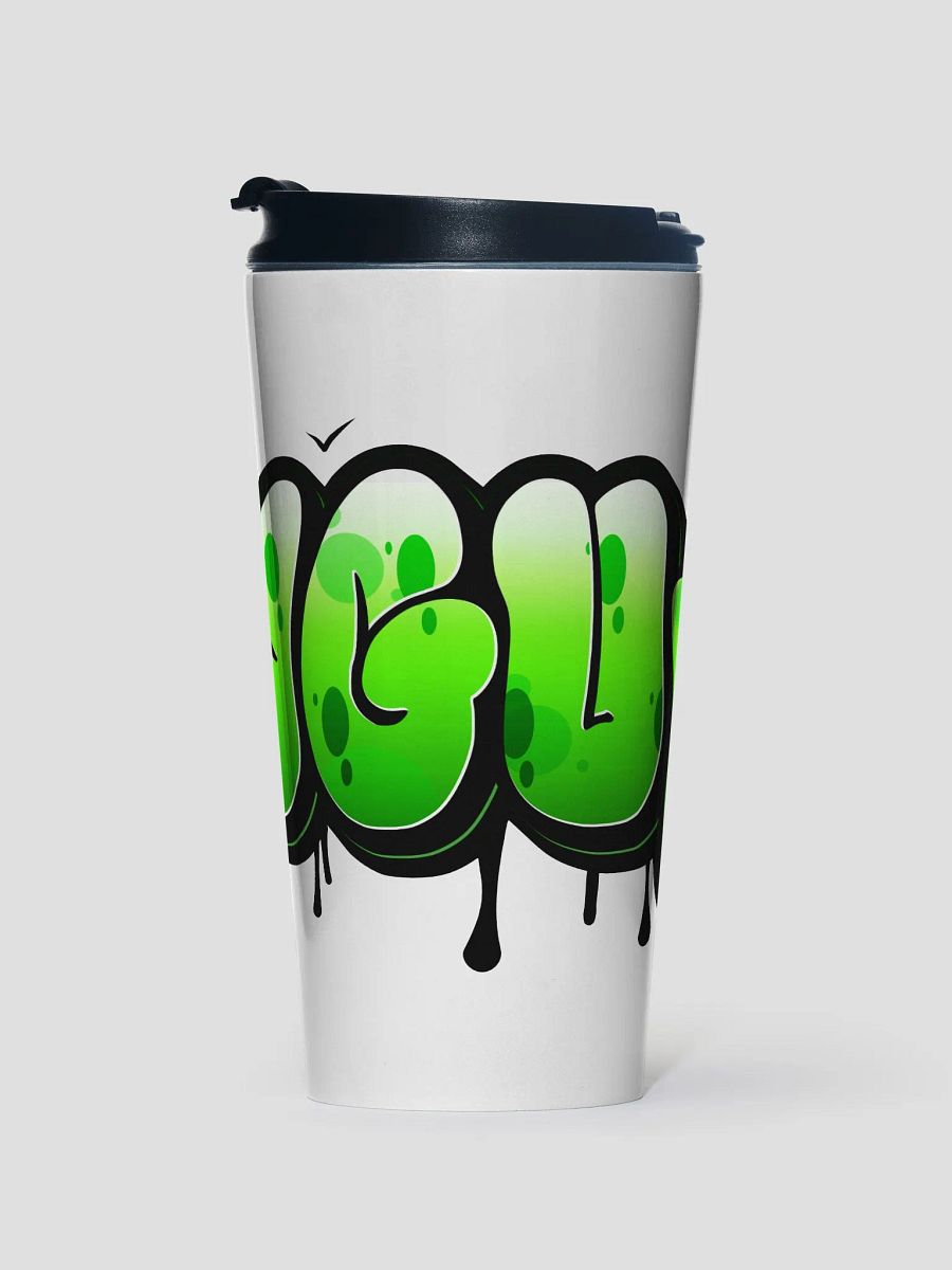 NGUP Green Bubble Stainless Steel Travel Mug product image (1)
